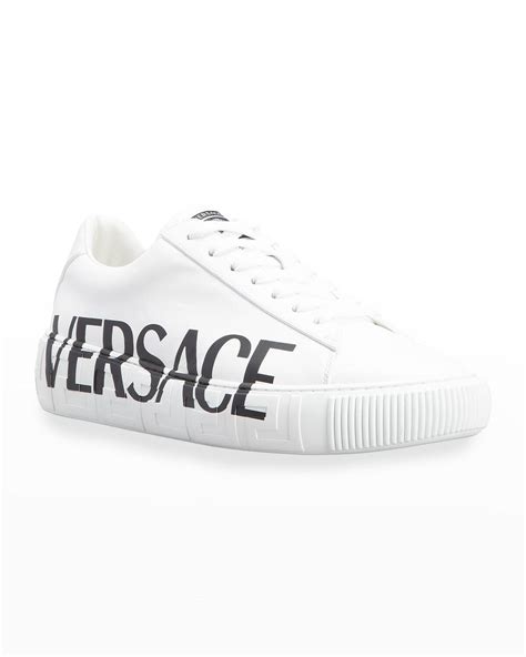 black and white versace design|black and white Versace shoes.